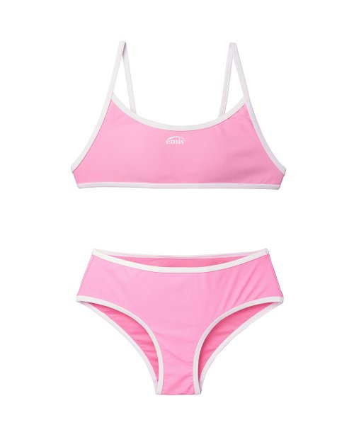 String Bikini Set Pink