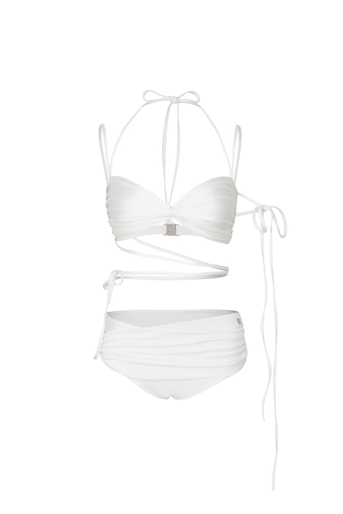 페인오어플레져 MERMAID BIKINI white 위시버킷