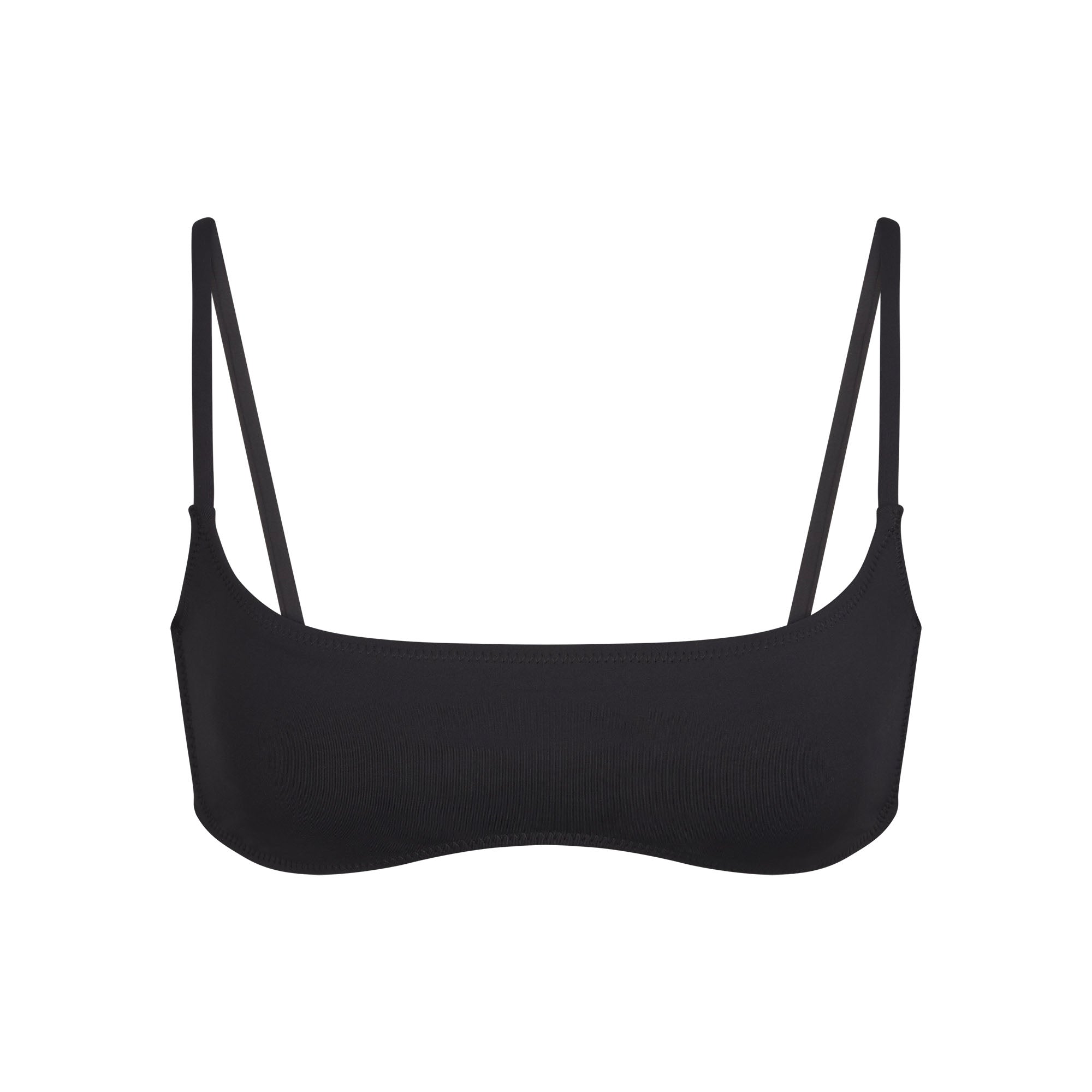 스킴스 SIGNATURE SWIM MICRO SCOOP BIKINI TOP ONYX 위시버킷