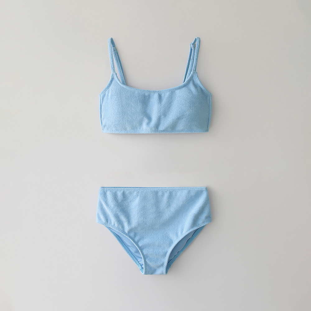 낫띵리튼 Terry cotton bikini Blue 위시버킷
