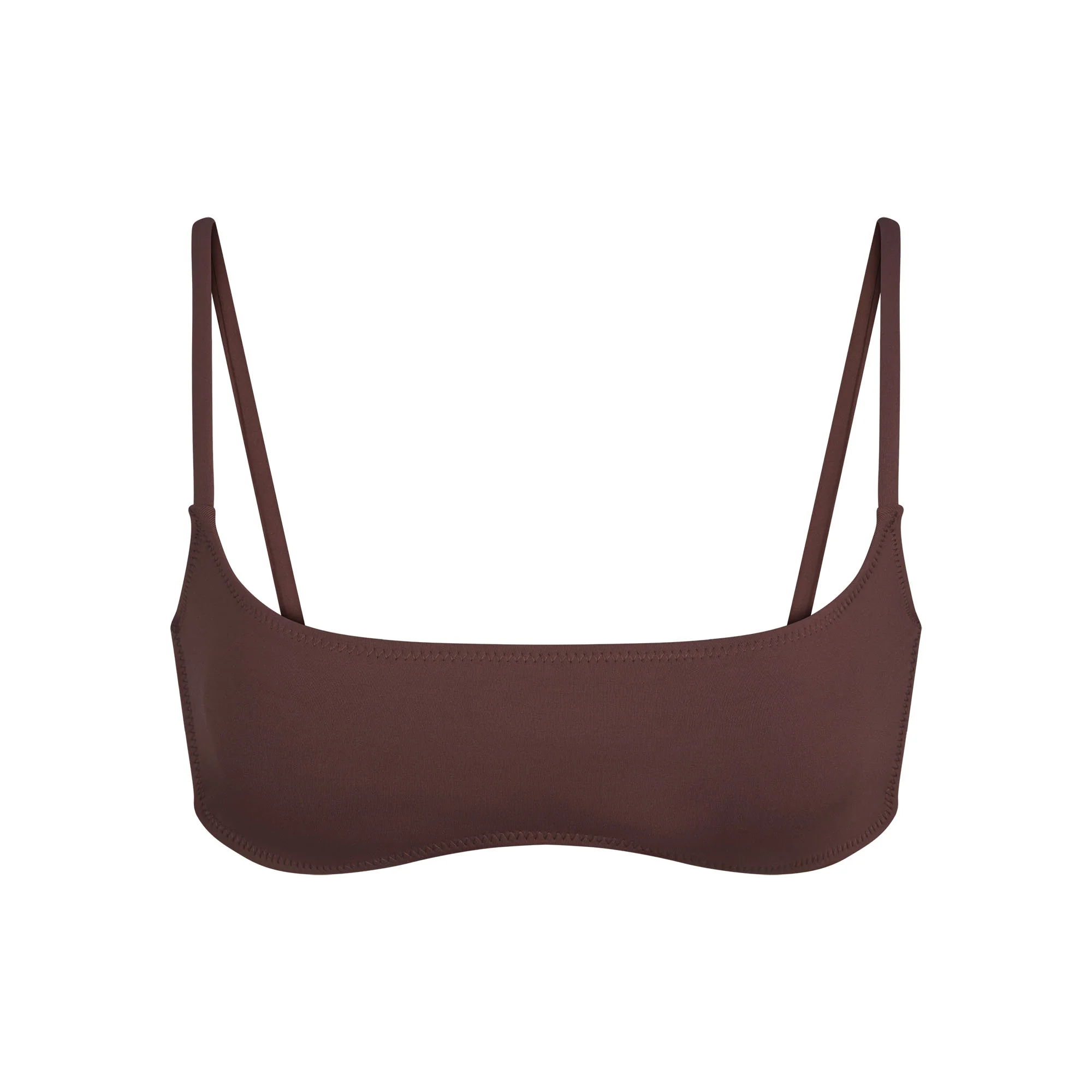 스킴스 SIGNATURE SWIM MICRO SCOOP BIKINI TOP COCOA 위시버킷