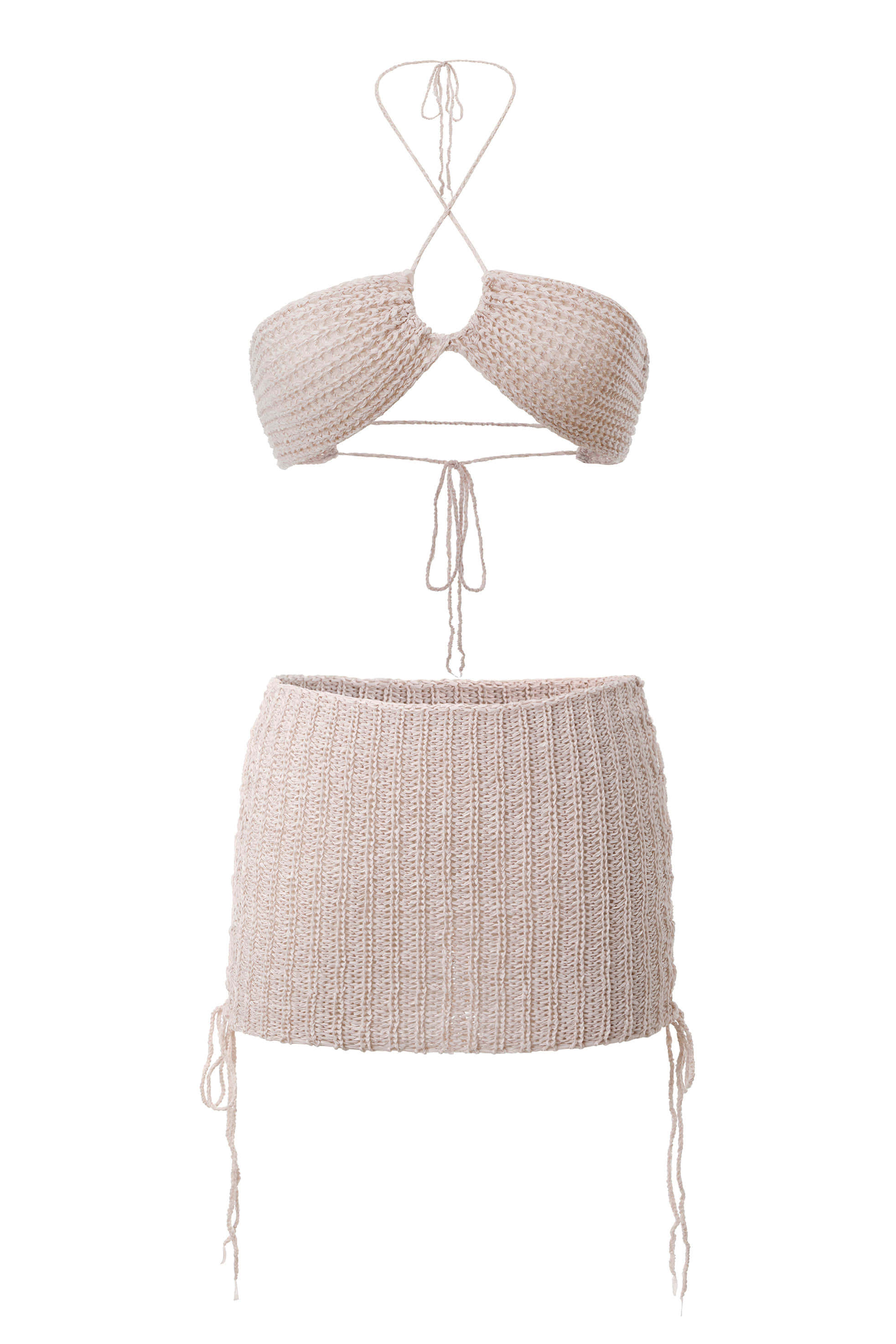 쓰리타임즈 Mermaid knit bikini set 위시버킷