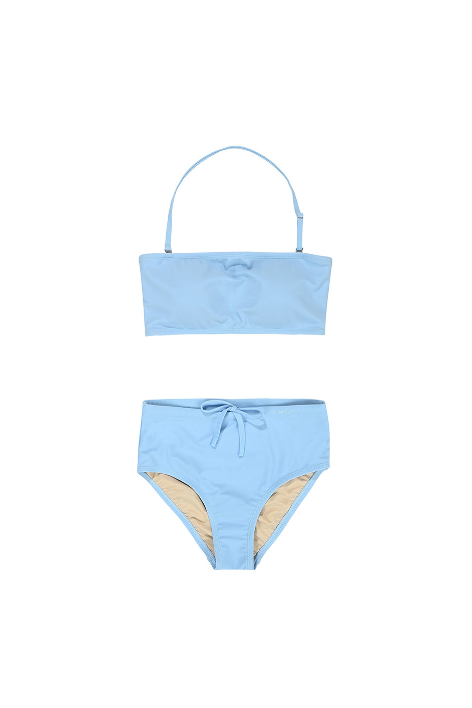 스튜디오 테이블 COLORED TUBE BIKINI SET LIGHT BLUE 위시버킷