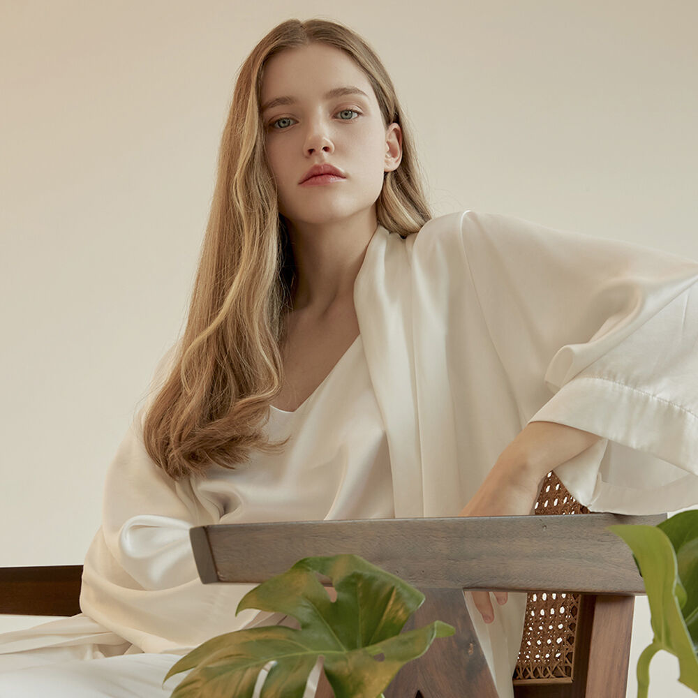 투엘브썸 visionary (robe/pants - 선택옵션) (woman/man) - white - 위시버킷