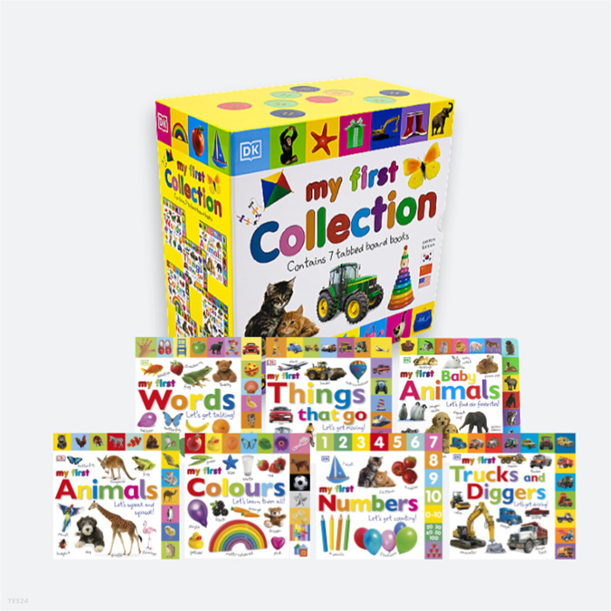 Priddy Books DK 마이 퍼스트 컬렉션 7종 세트 (보드북 / 세이펜 버전) DK My First Collection ...