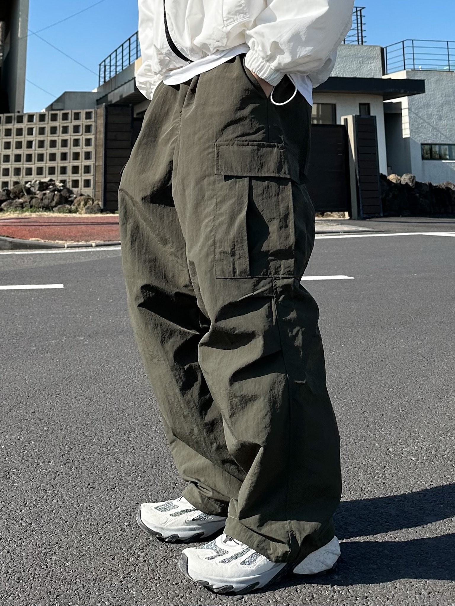 디아더사이드 SL string cargo pants (3color) - 위시버킷