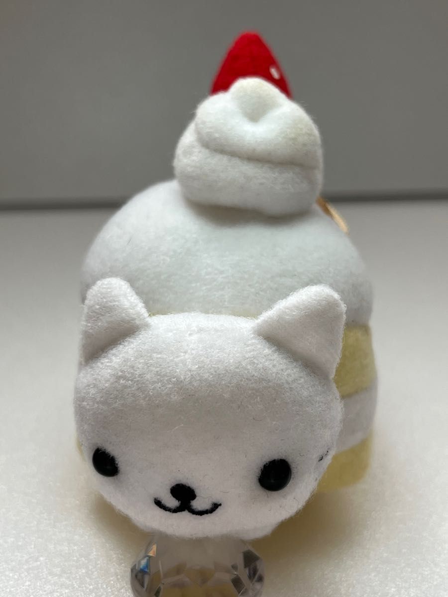 にゃんにゃんにゃんこ ぬいぐるみ サンエックス ショートケーキ いちご 