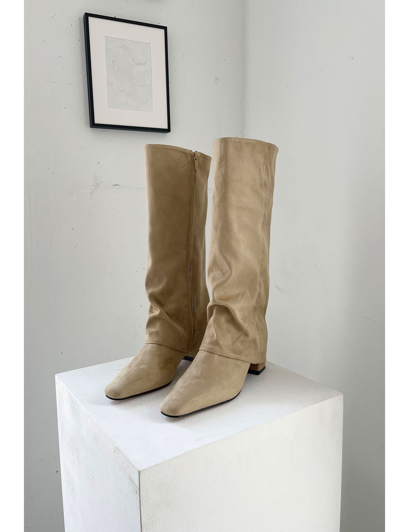이너뮤트 layered boots (4color) - 위시버킷