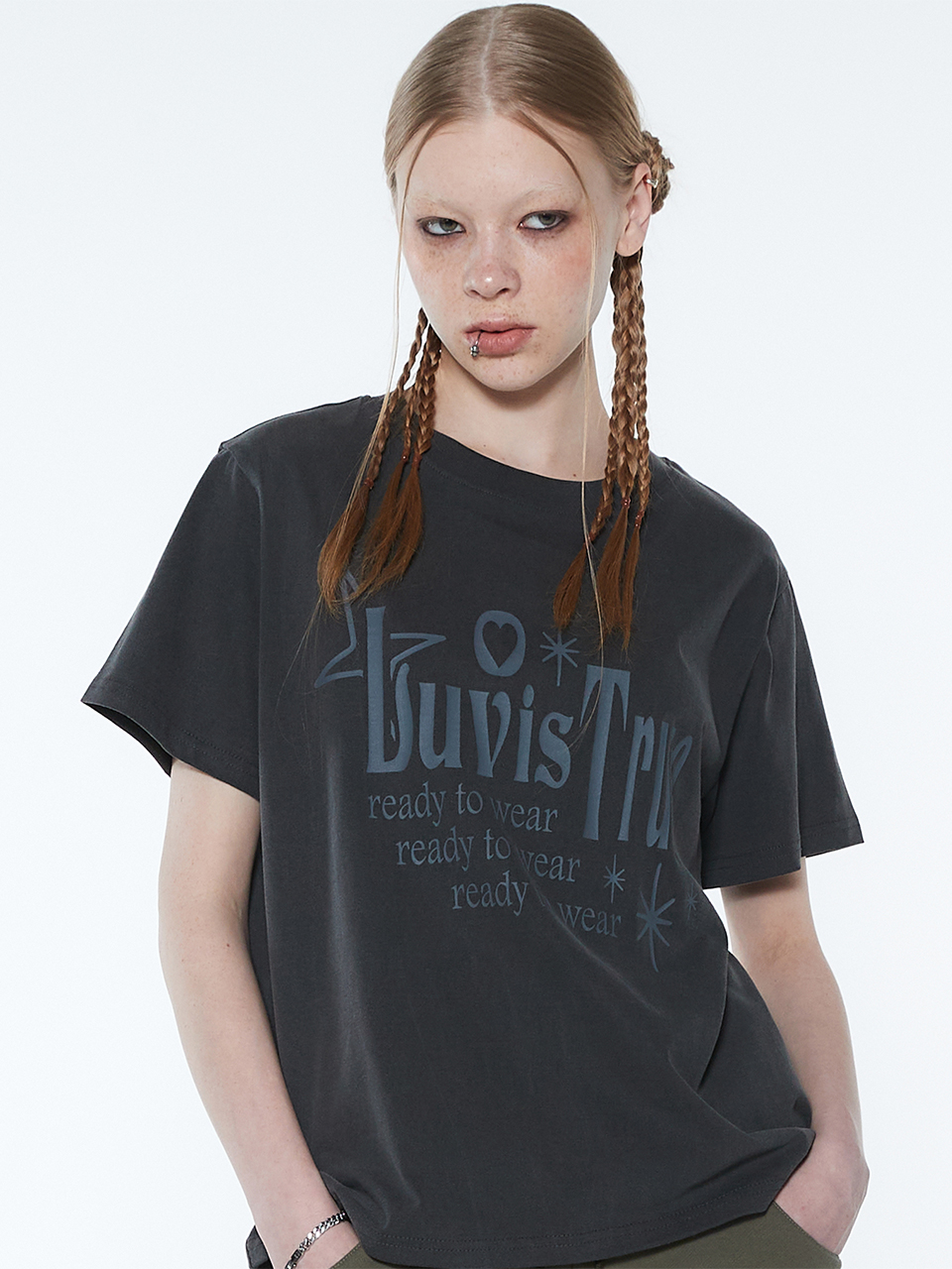 Over Print POP ART Pigment Tee Ver:11 *Glow in the dark
