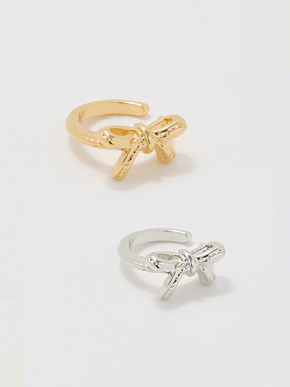 데누 Ribbon Ear Cuffs - 위시버킷