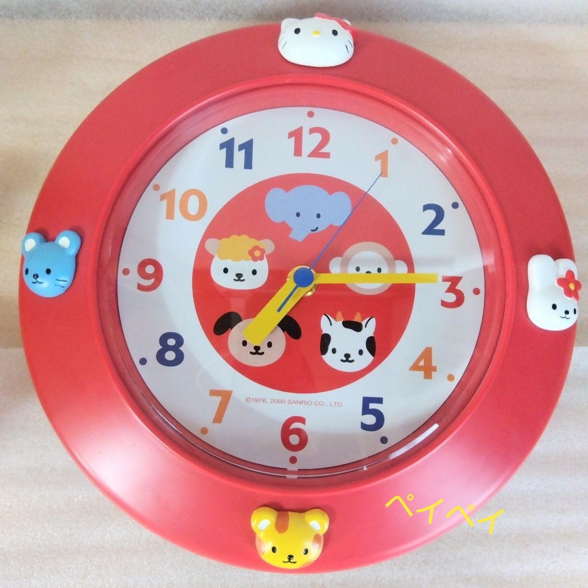 サンリオくじ景品・サンリオ時計 サンリオ 時計 置き時計 サンリオキャラクターズ 当たりくじ
