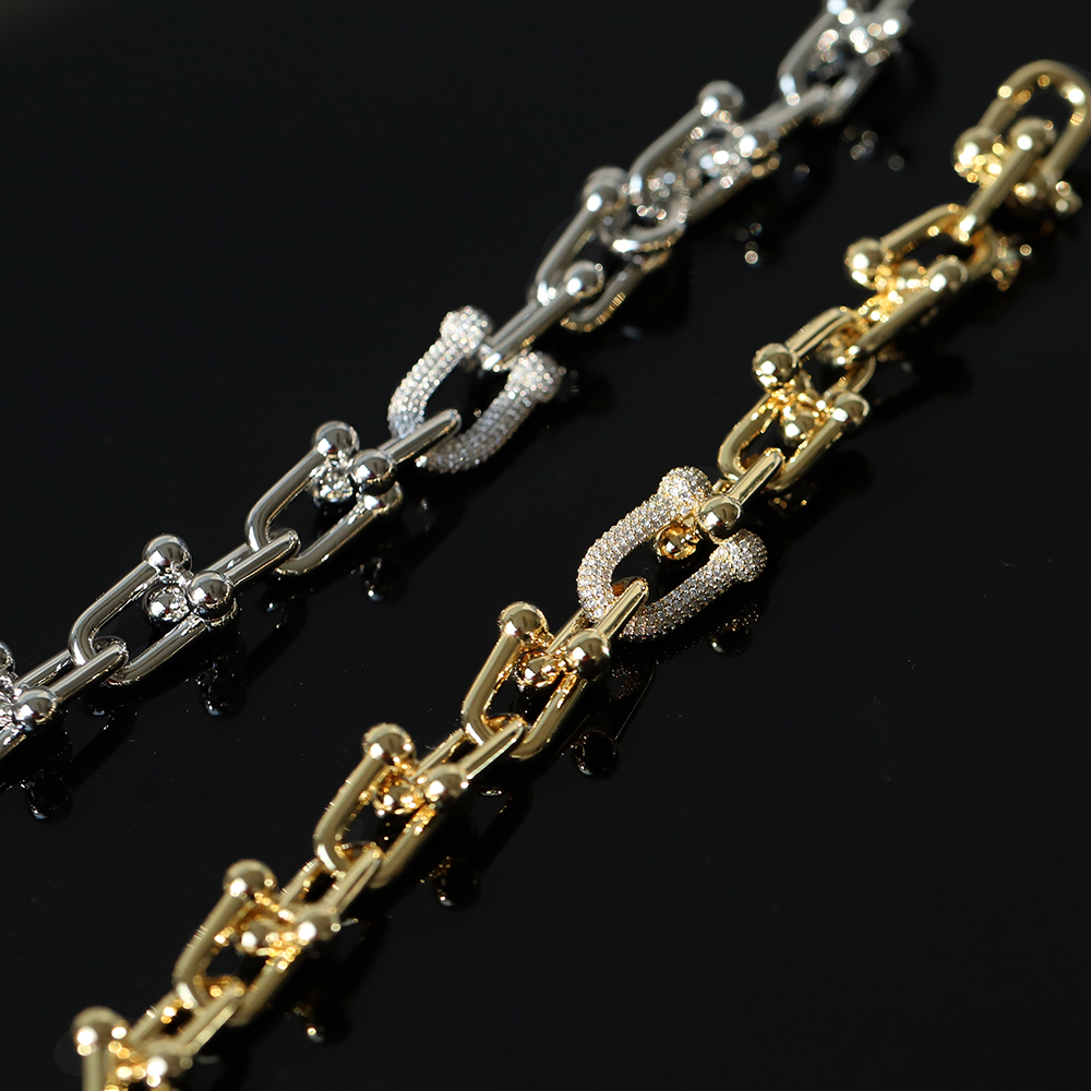 쏘네 [SALE 20%] 리브 파베 체인 팔찌, Reve Pave Chain Bracelet - 위시버킷