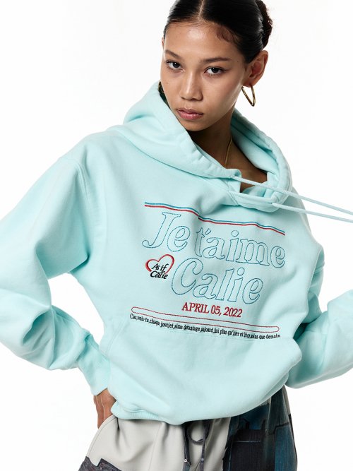 에즈이프캘리 JETAIME HOODIE MINT - 위시버킷