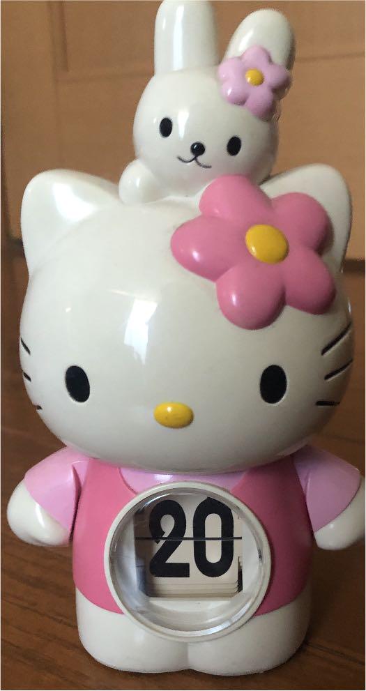 キティちゃん 日めくり カレンダー レトロ レア 日焼け キティちゃん