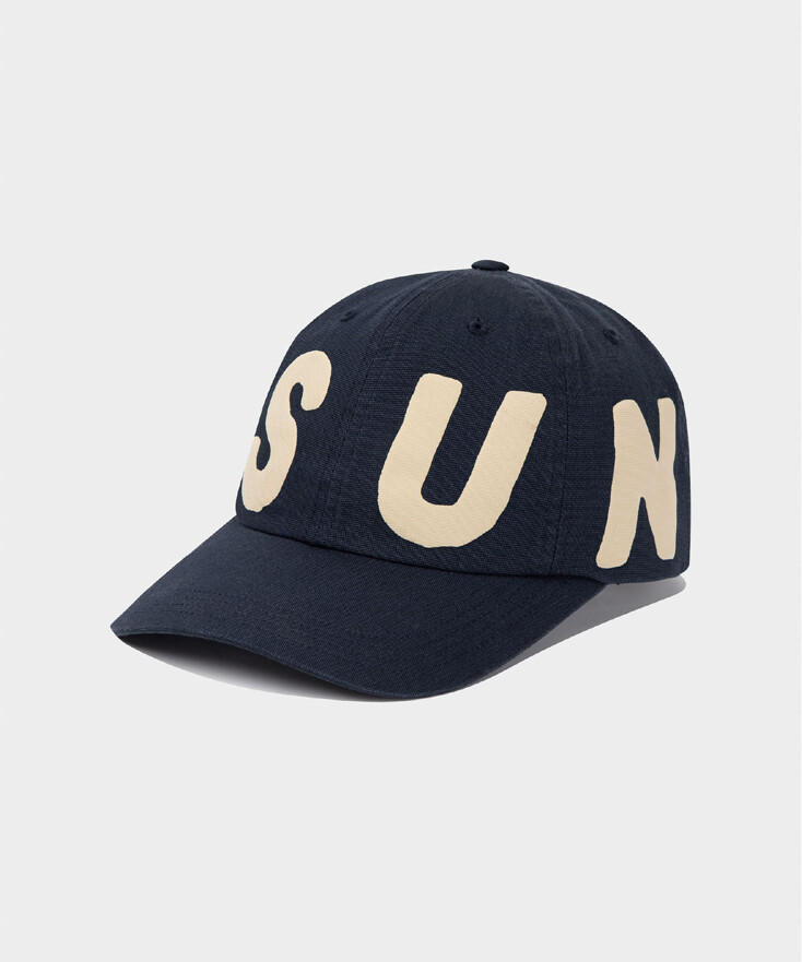 썬러브 Capital Cap Navy - 위시버킷