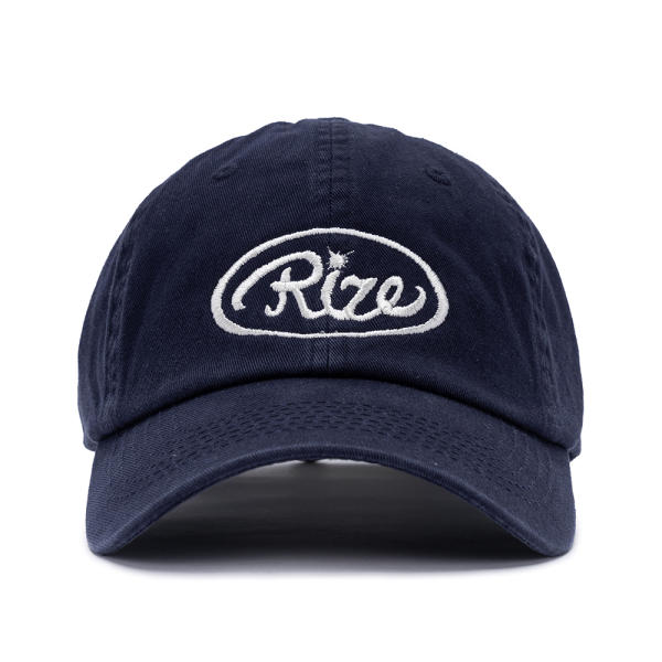 커버라이즈 RIZE OVAL LOGO CAP (NAVY) - 위시버킷