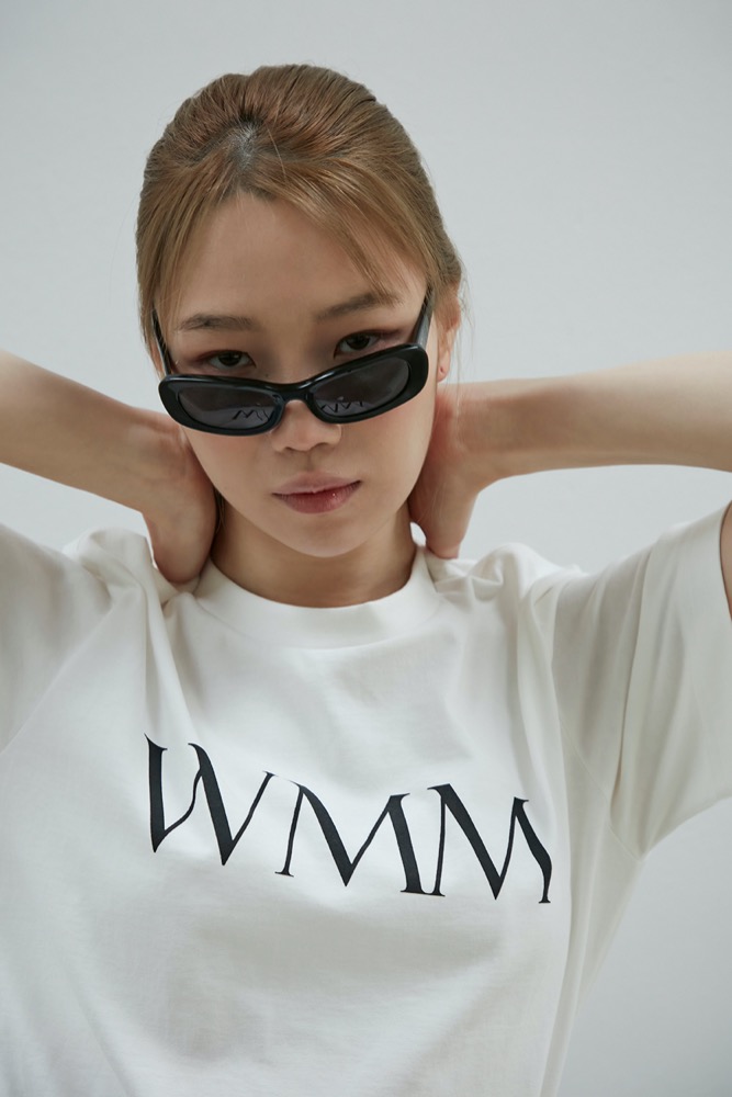WMM STUDIOS☆Classic Logo Crop T shirt 더블유엠엠스튜디오스(WMM STUDIOS) Classic Logo Crop T shirt