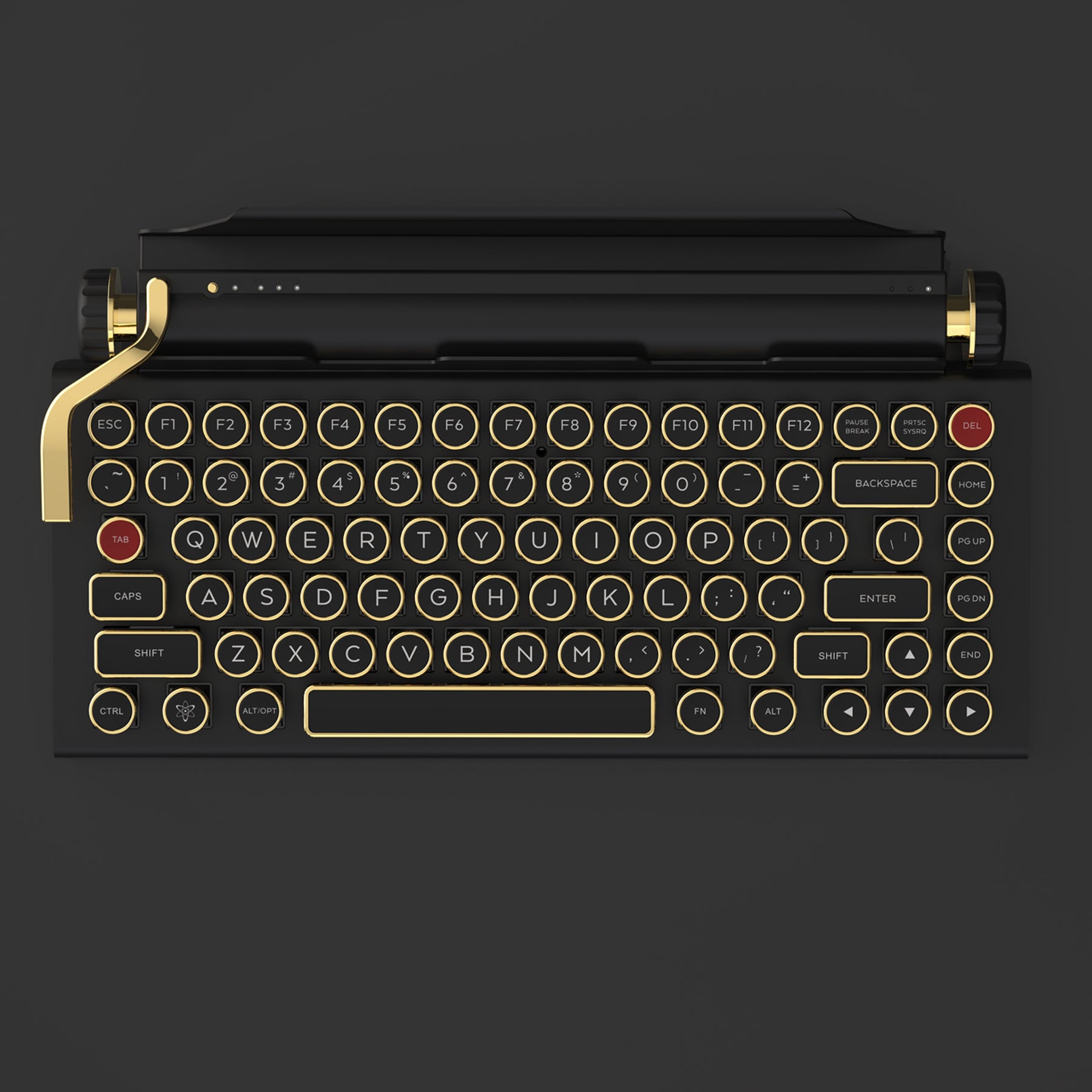 QWERKYWRITER® テンキー NUMKEY Black Gold