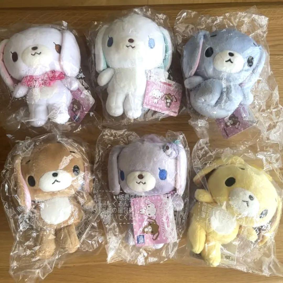 산리오 サンリオ シュガーバニーズ ピューロランド ぬいぐるみ 6個 