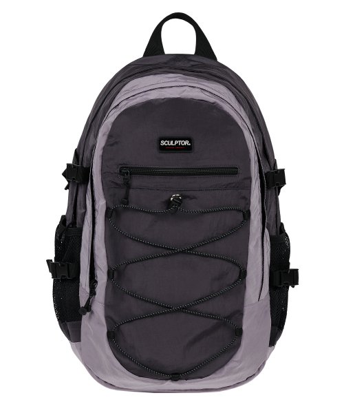 스컬프터 Nylon String Rucksack Gray/Mauve - 위시버킷