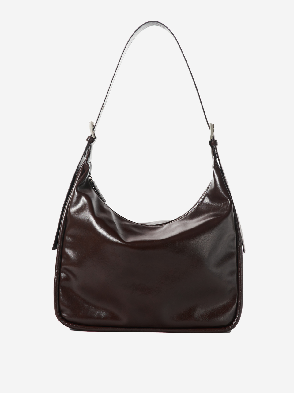 여밈 9/1 예약배송 [NEW ~8/31 20%] belted ridge bag (crinkle brown) - 위시버킷