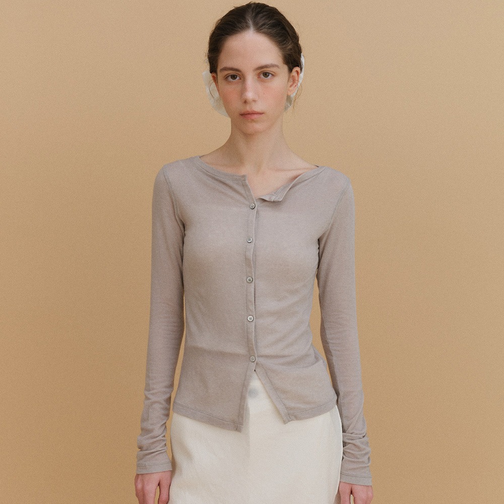 Fl Structured Tencel Cardigan main image 0