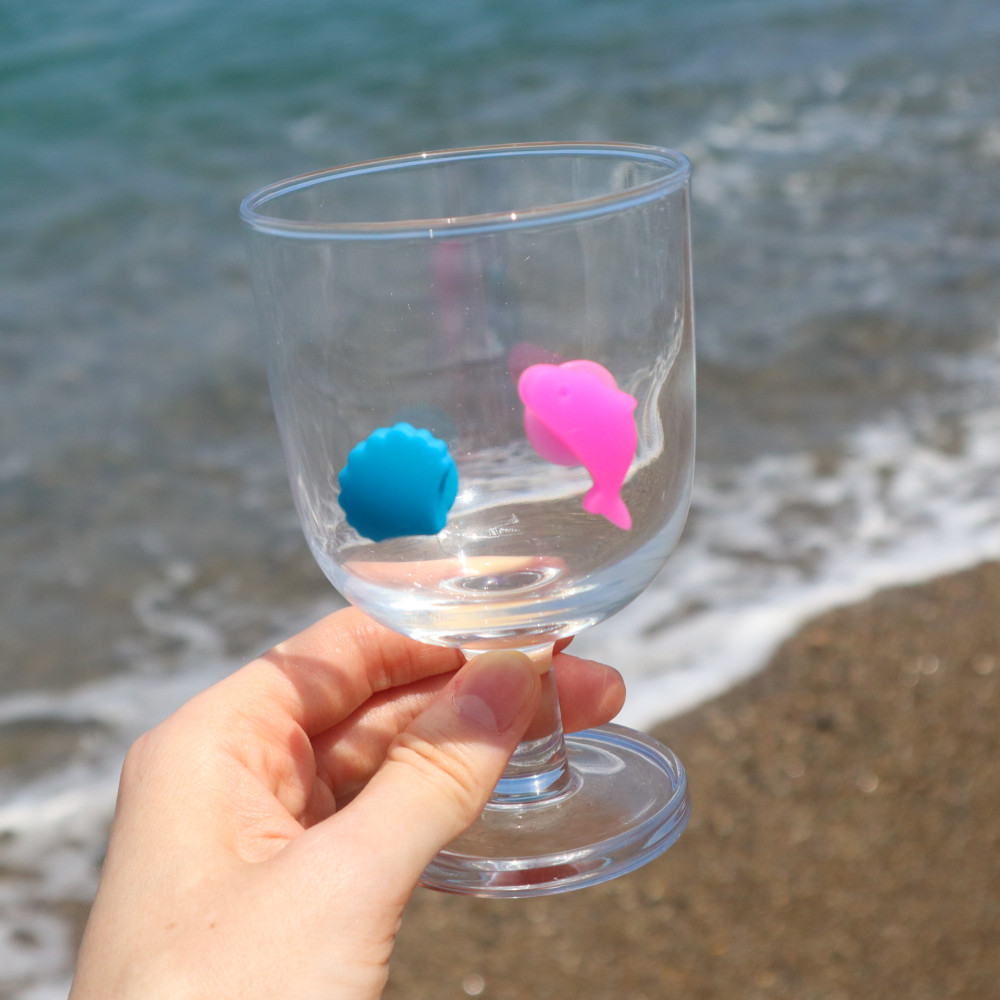 코달리 Under The Sea Glass Marker 언더더씨 글라스 마커 와인 홈파티 용품 위시버킷