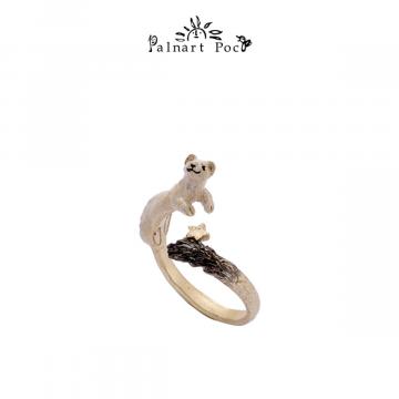 유닛808 Palnart poc ferret ring unique small animal ferret ferret ...