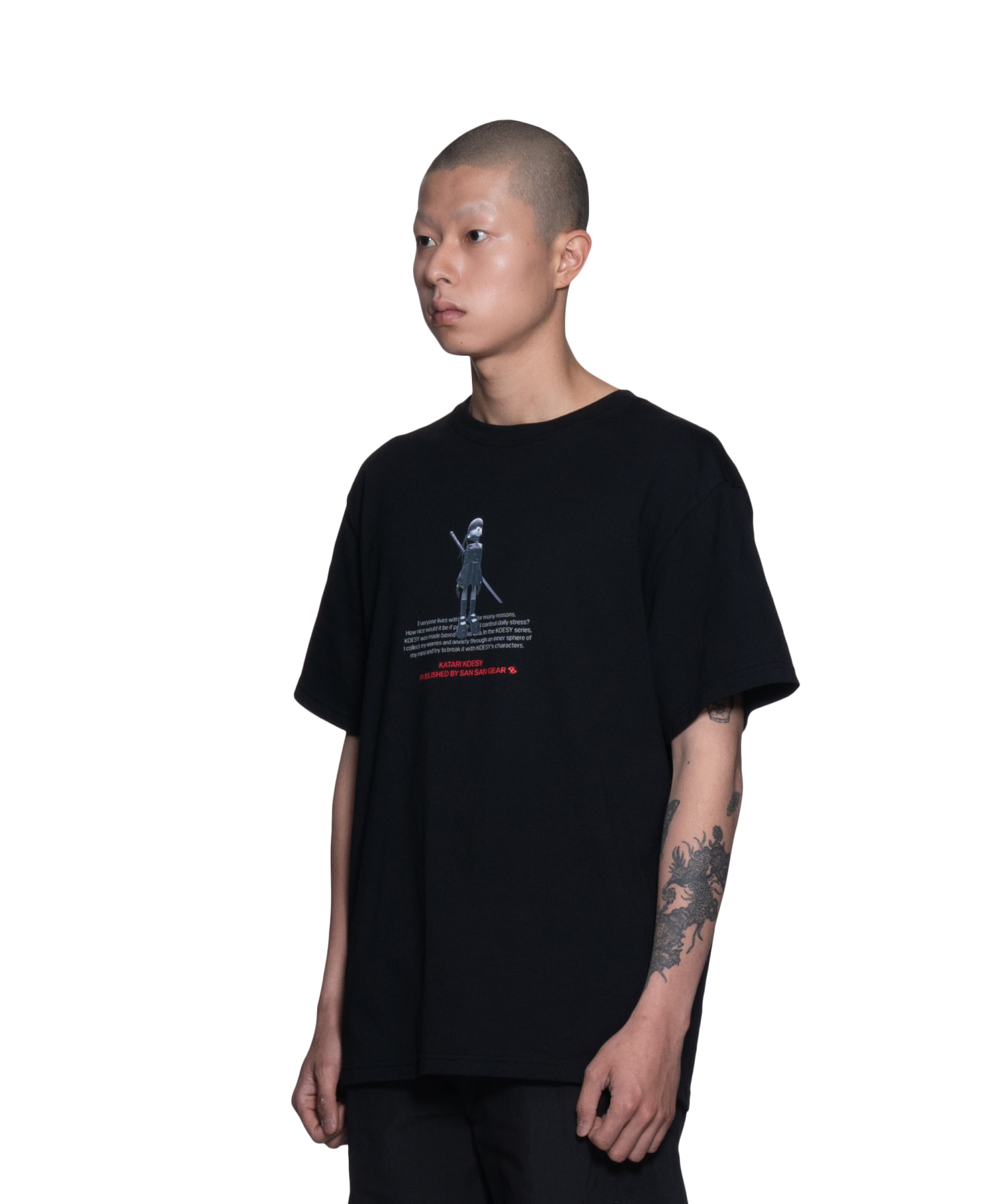 산산기어 산산기어 반팔 23SS SANSAN KOESY WELT T-SHIRT
