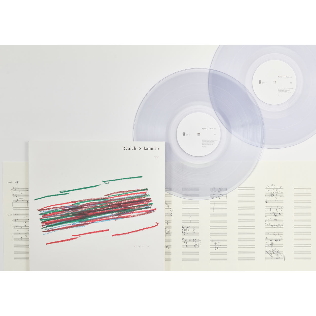 坂本龍一『12』　レコード 12 【通常盤】(再アンコールプレス/2枚組アナログレコード