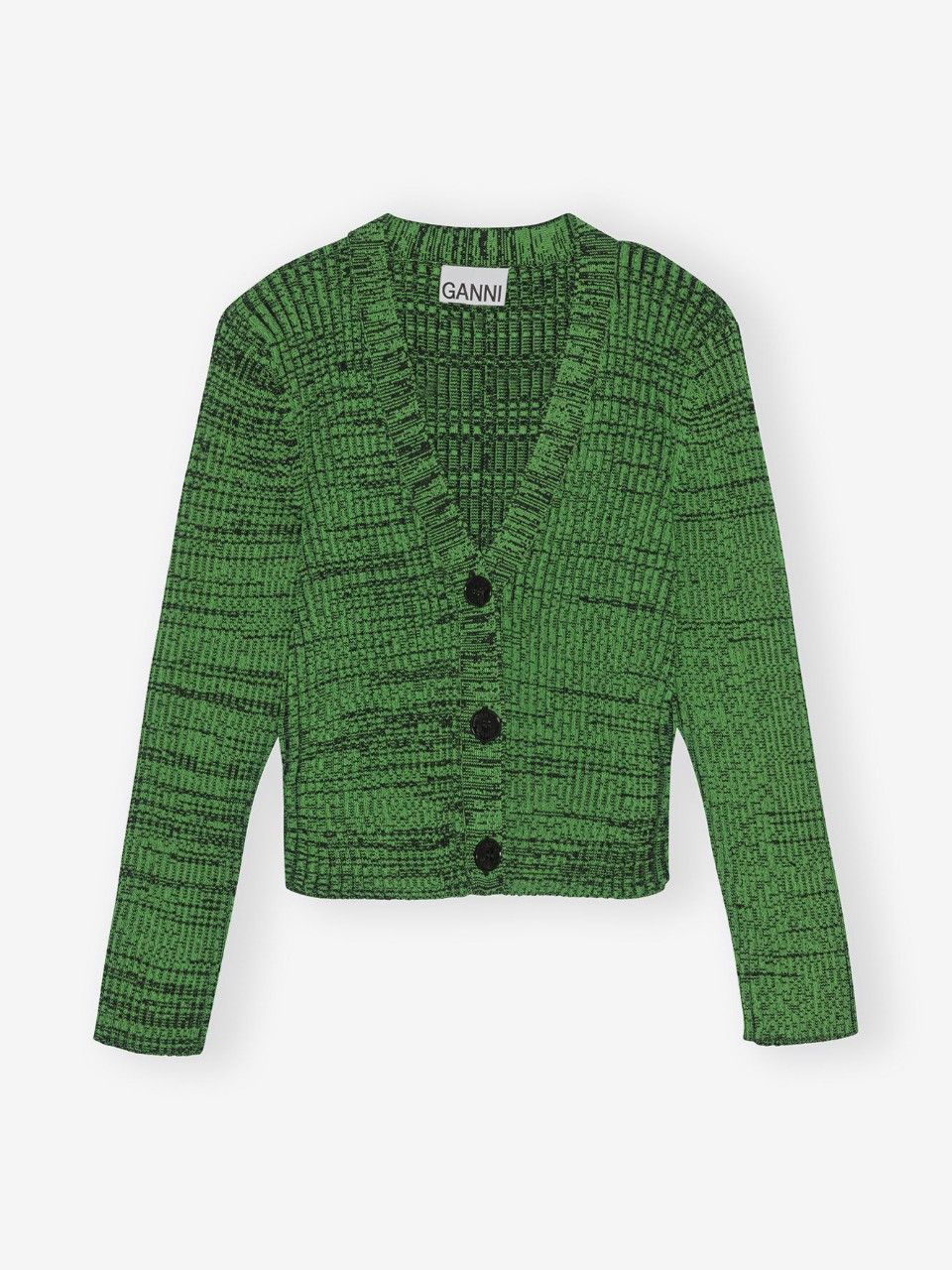 가니 [WOMEN] 23SS CROPPED CARDIGAN KELLY GREEN K1846 801 위시버킷