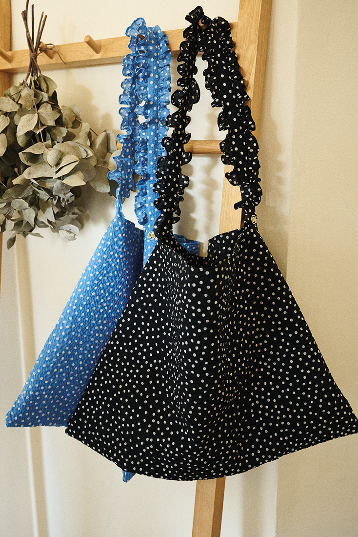 타브 Dotted Volume Bag 위시버킷