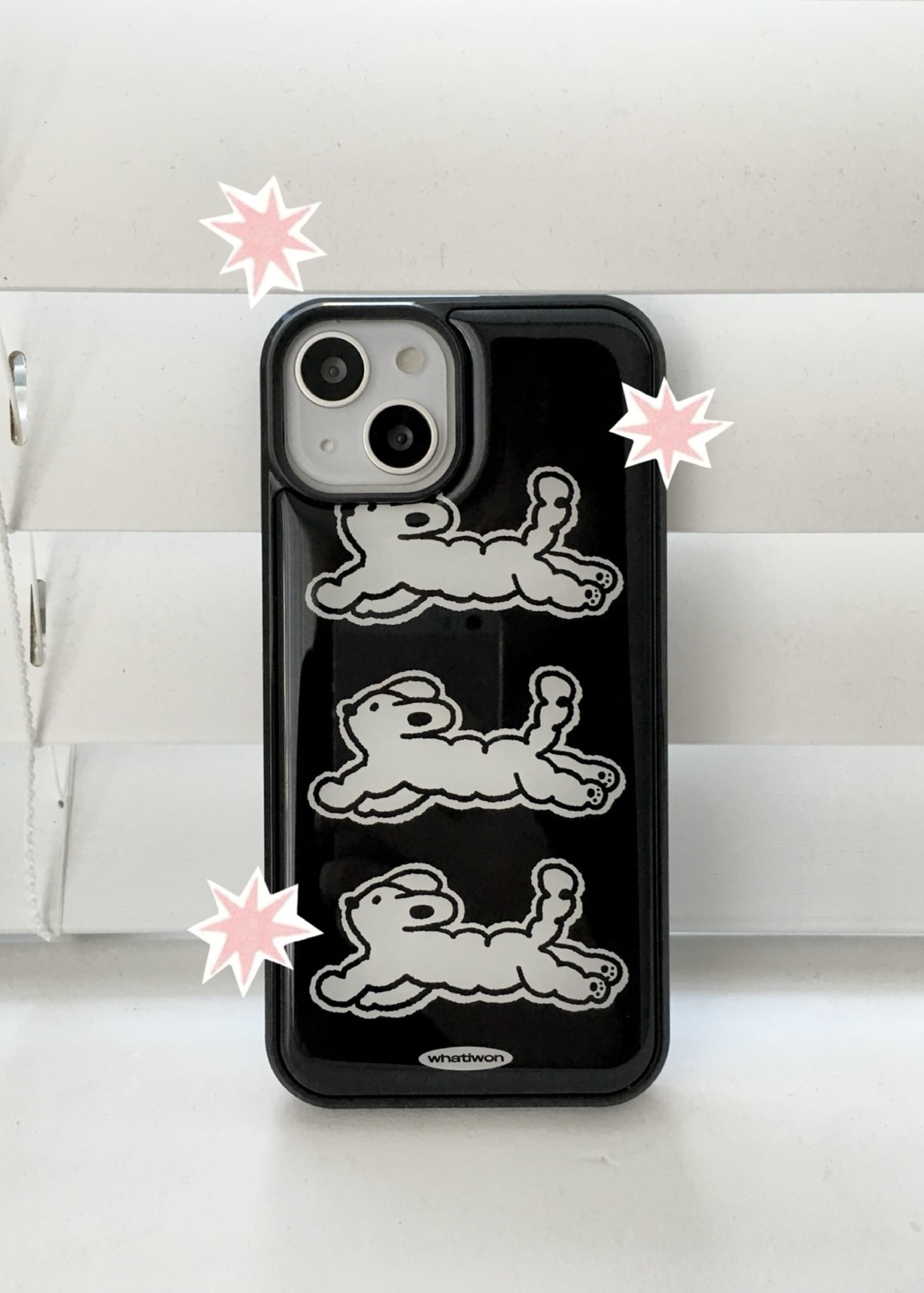 왓아원 run run run epoxy case - 위시버킷
