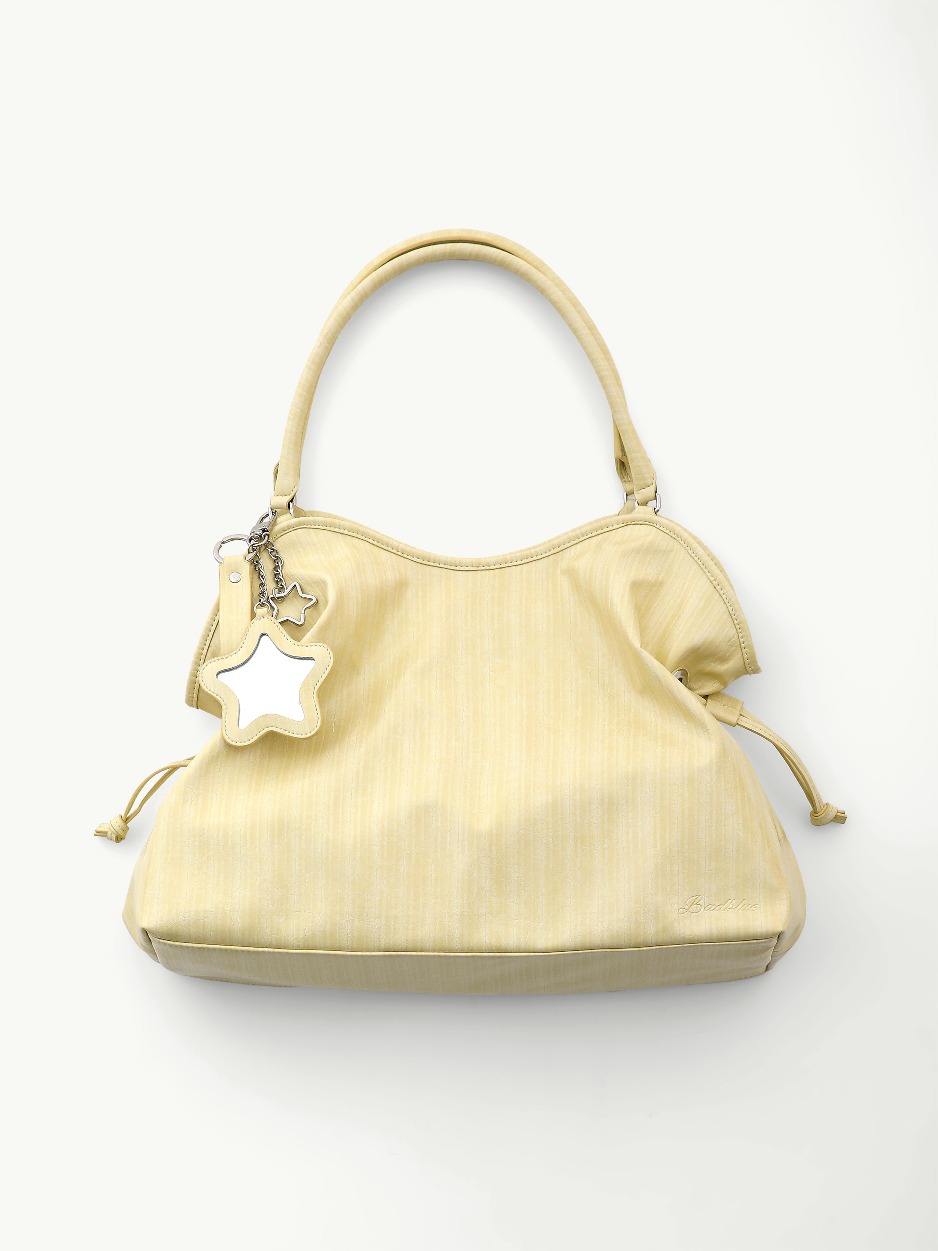 Bad Blue Mori Dimsum Brown トートバッグ ドット柄 BadBlue] Mori