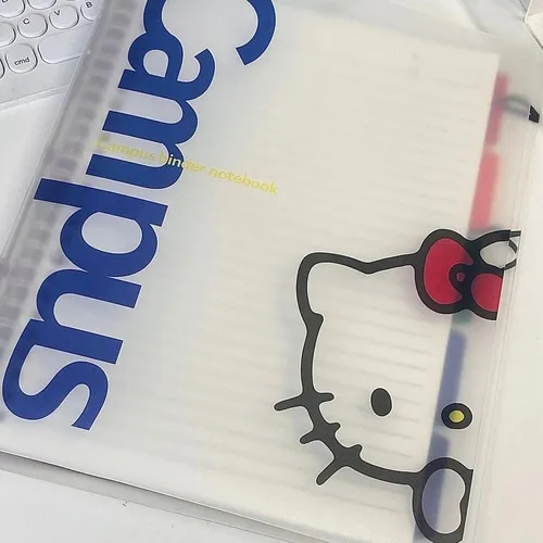 언클로 [주문폭주] 귀여운 헬로키티 캐릭터 노트북 스프링 바인더 사무용품 문구 다이어리 일기장 - 위시버킷