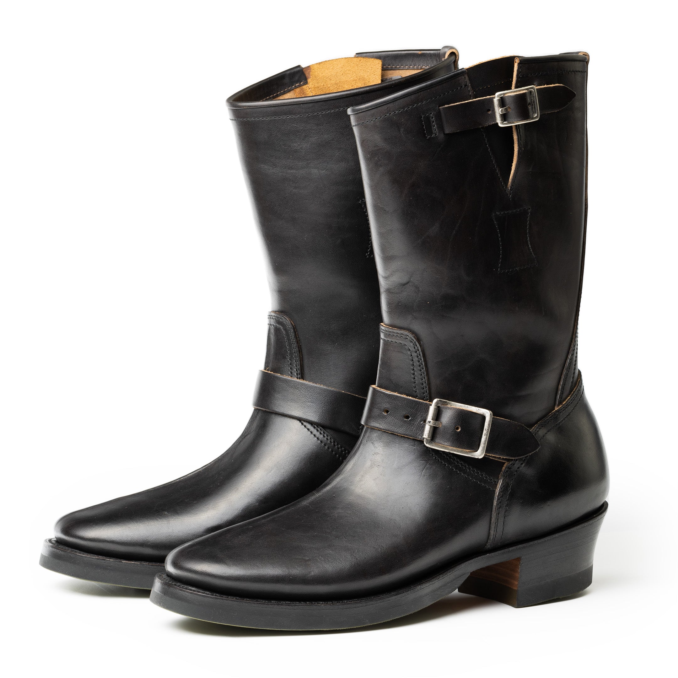 clinch エンジニアブーツ US8.5 CNラスト ラティーノレザー BLK