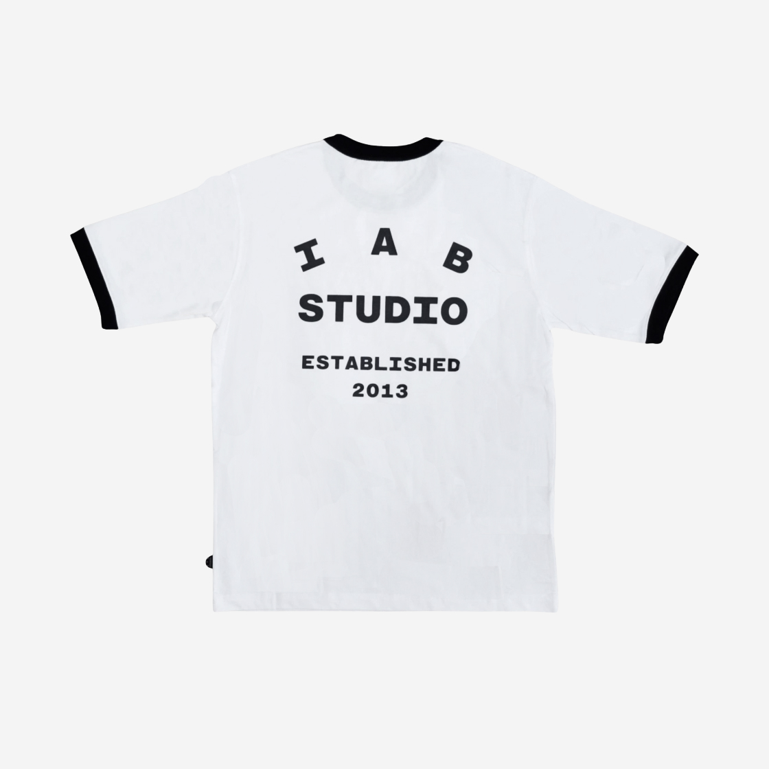★関税込★IAB Studio★IAB Studio T-Shirt White Light Green★ IAB 스튜디오 IAB Studio Established T-Shirt White Black