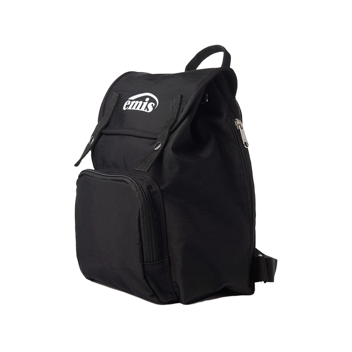 이미스 Emis Logo Mini Backpack Black - 위시버킷
