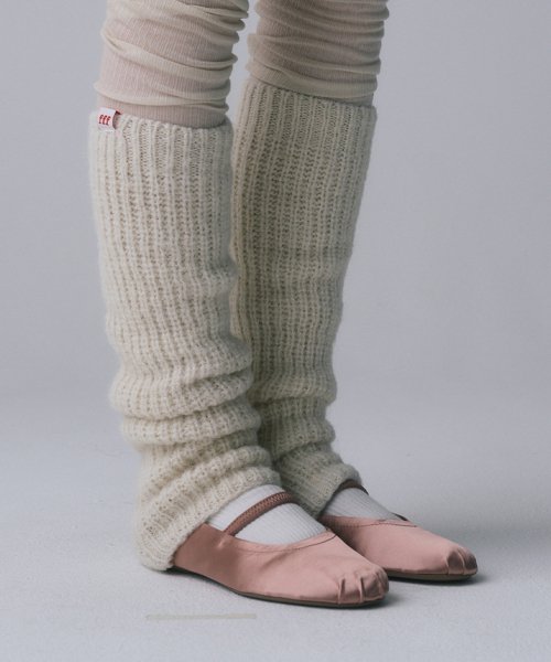 펀프롬펀 ALPACA LEG WARMERS, IVORY 위시버킷