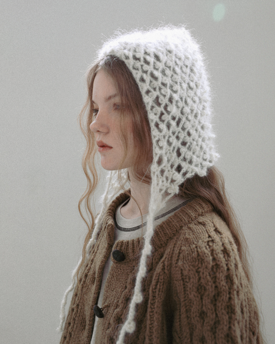 플레따 [Pre-Order] flétta Handmade Knit Flap Hat - 위시버킷