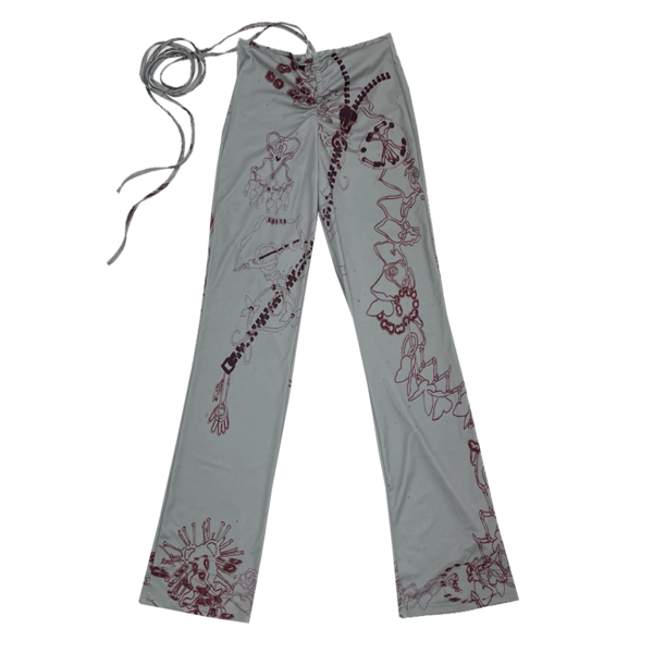 604서비스 SS22-1 LISA STRING PANTS IN GREY - 위시버킷