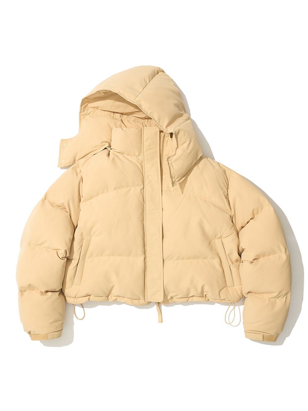 파르티멘토 [CLEARANCE] [WOMEN] 3M THINSULATE HOODED PUFFER JACKET_CREAM 위시버킷