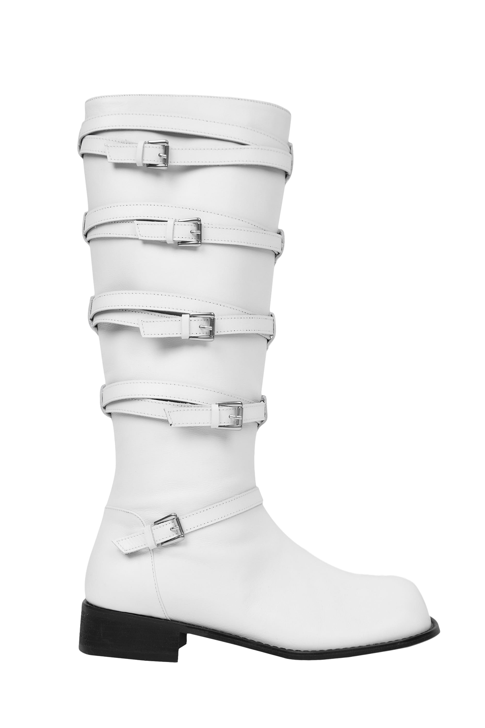 세릭 BUCKLE WIND BOOTS / WHITE - 위시버킷