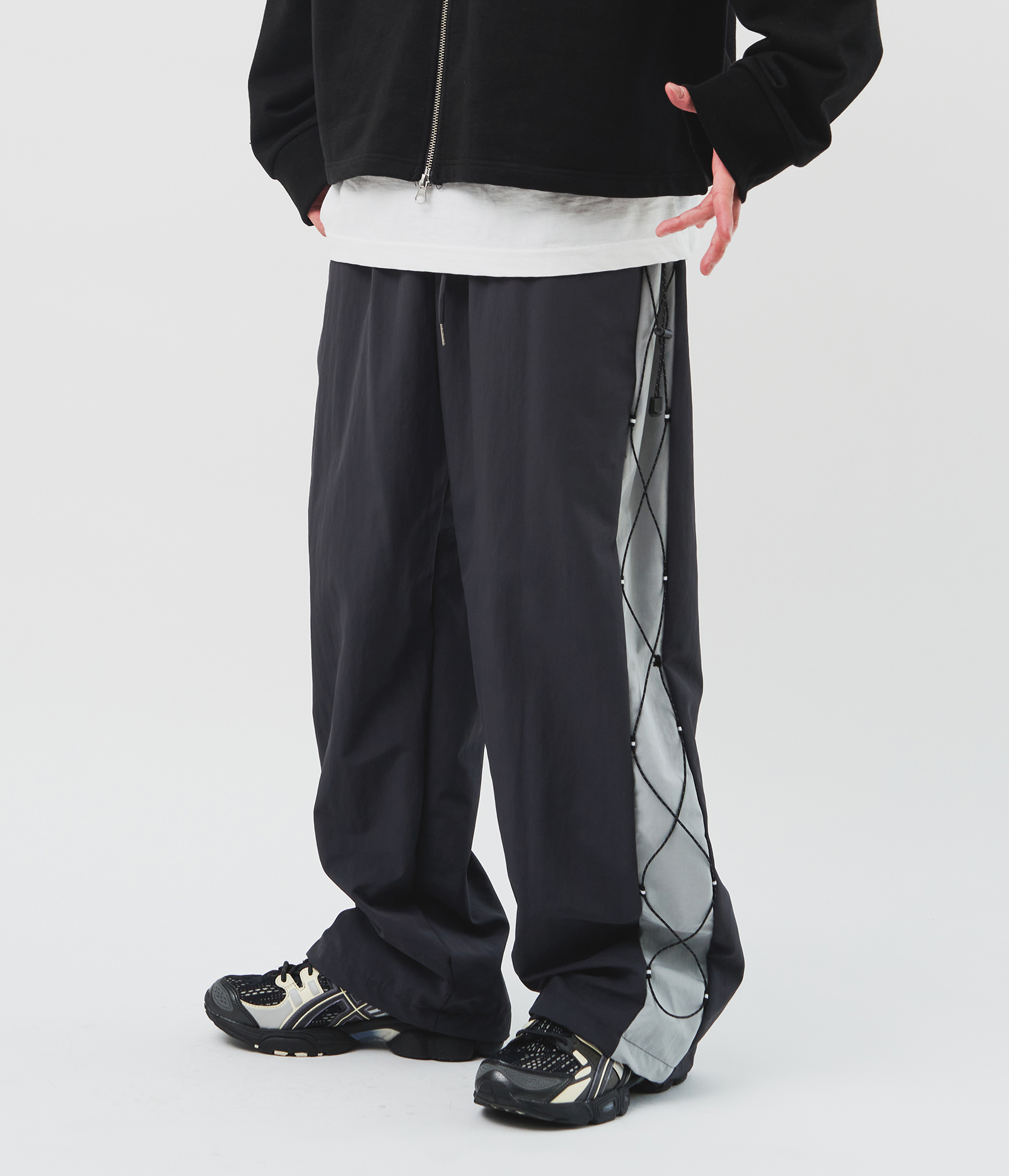 【HI FI FNK】William Cross String Pants HI FI FNK】William Cross String Pants