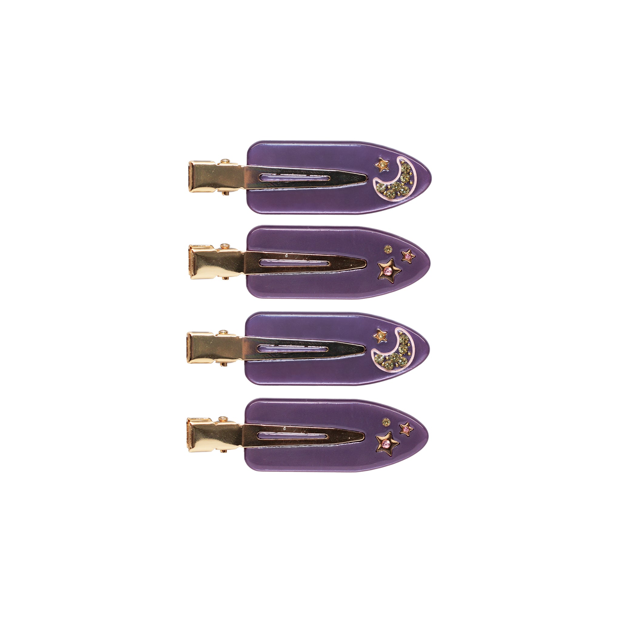 Popstar Clips in Amber Glow main image 1