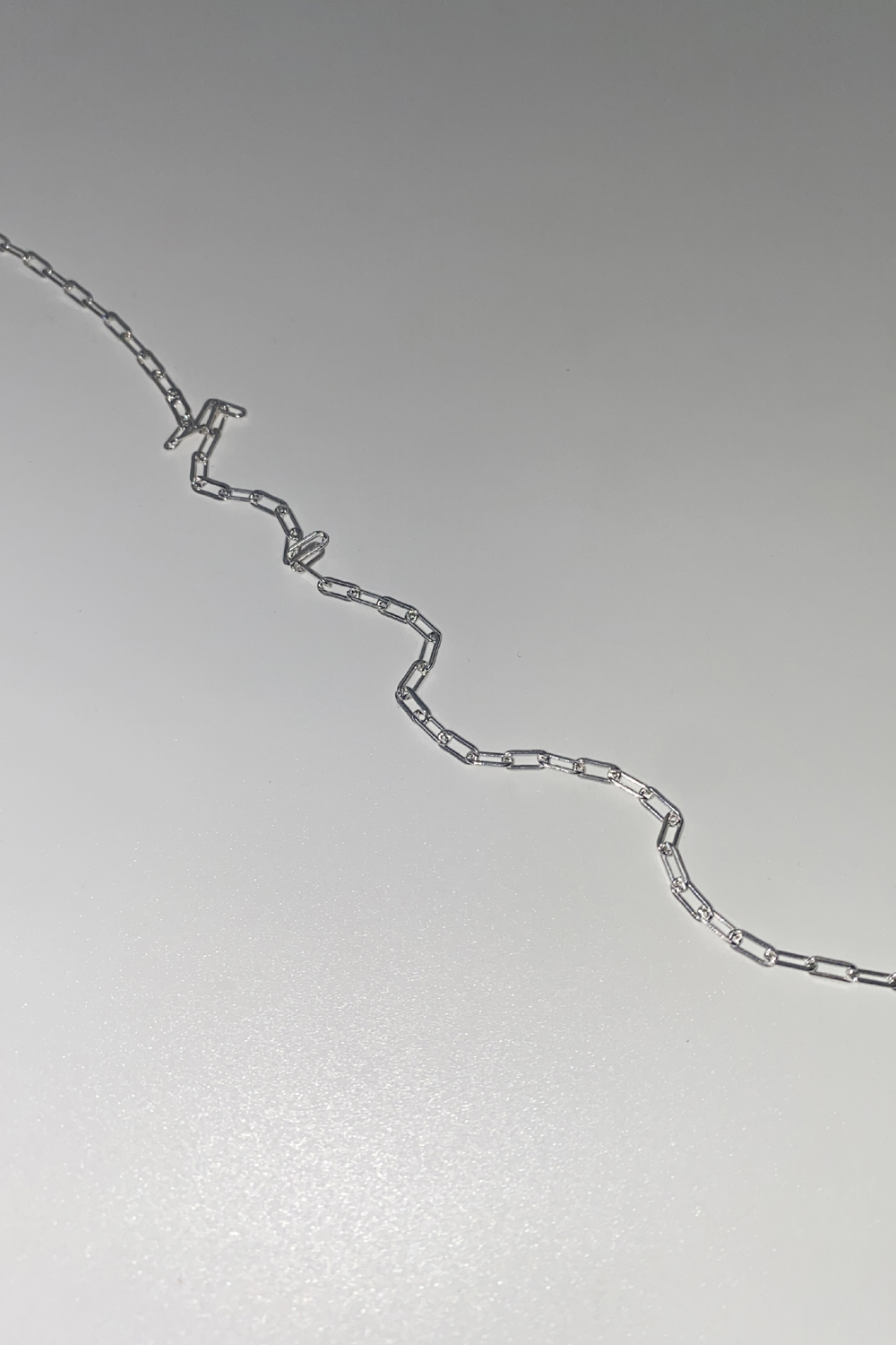 아웃오브레이블 Rectangle Chain Necklace - 위시버킷
