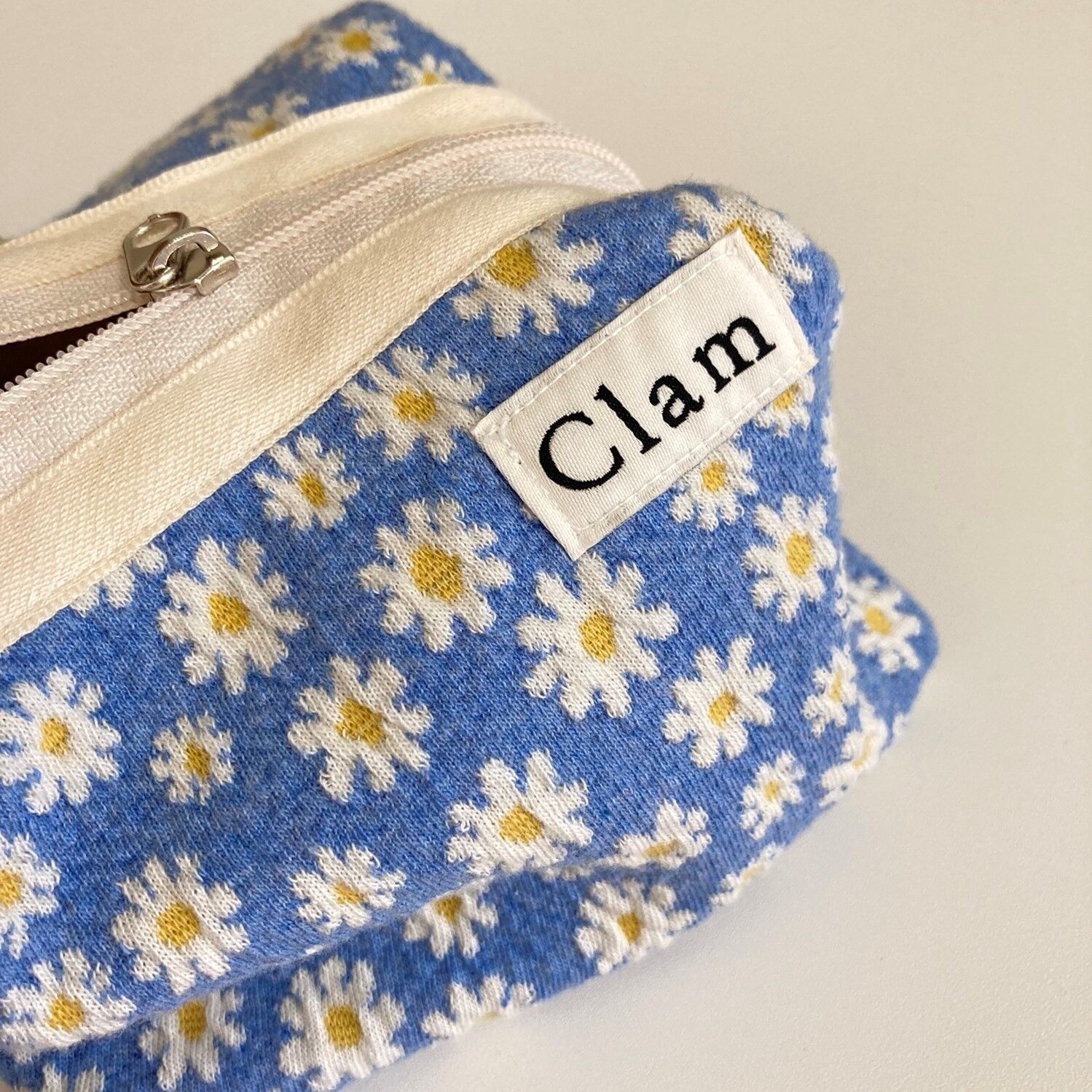 클램 Clam round pouch _ Egg flower 위시버킷