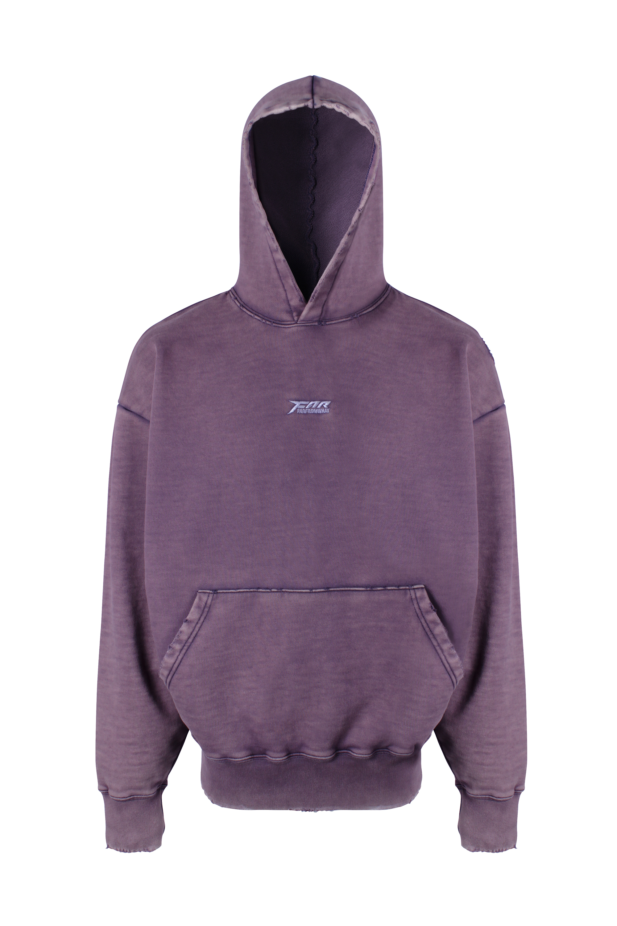 파프롬왓 FAR VINTAGE WASHED HOODIE - 위시버킷