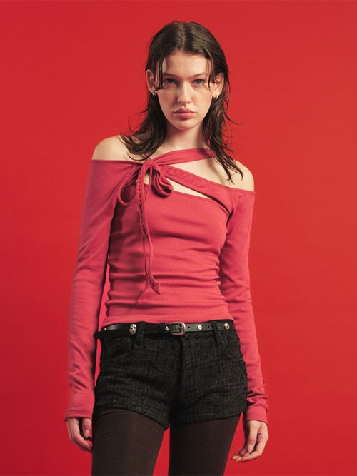 세릭 TANGLE STRAP TOP / RED - 위시버킷