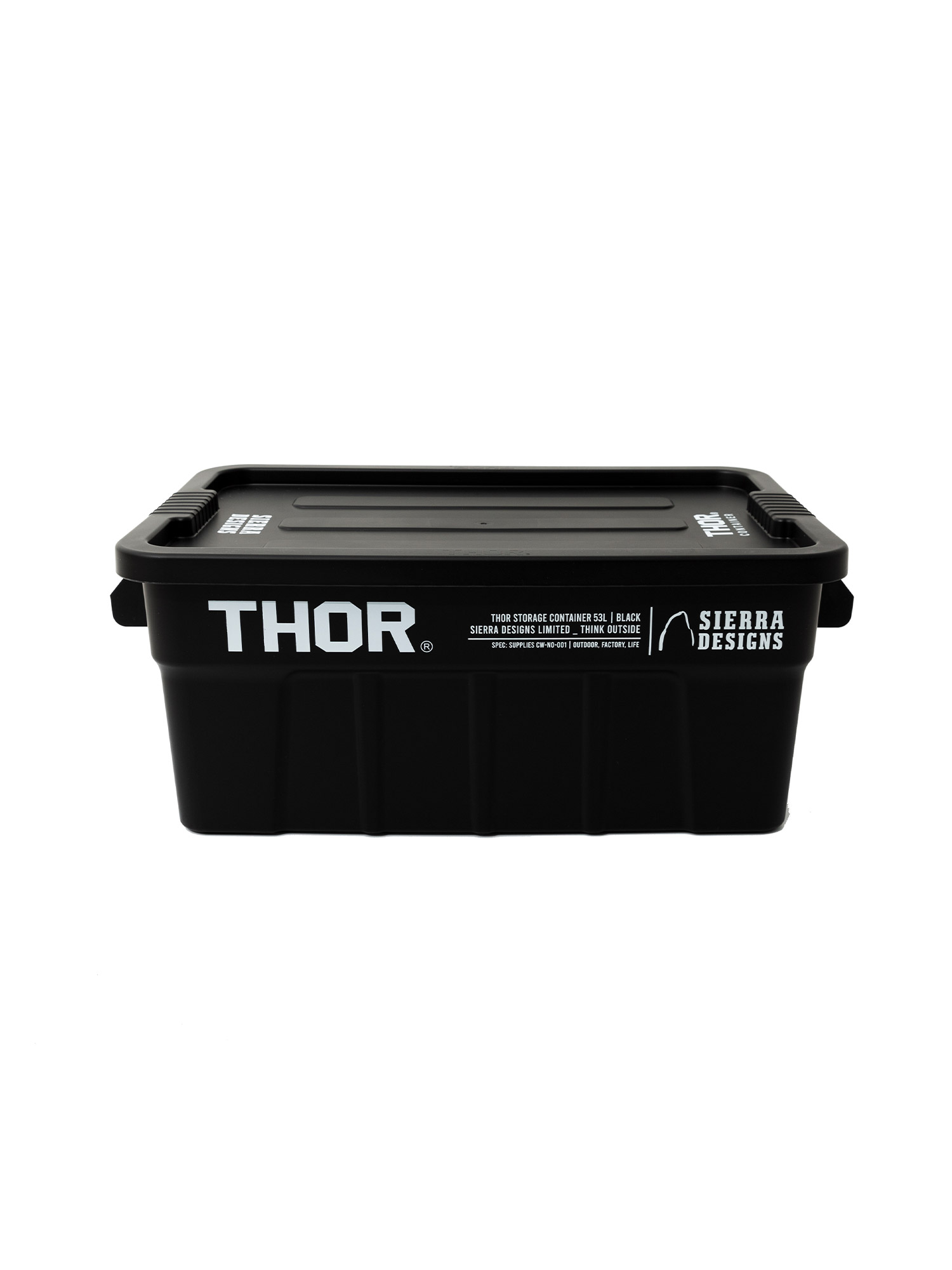 시에라디자인 SD X THOR STORAGE BOX BLACK 53L BLACK - 위시버킷